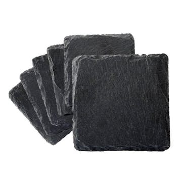 Glasunderlägg Dorre Skiffer 6-pack