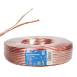 Högtalarkabel LogiLink 2x2,5 mm² Transparent