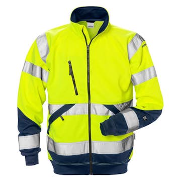 Sweatshirtjacka Fristads Varsel 7426 SHV Klass 3