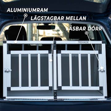 Hundbur Trekker L 89x69x50 cm