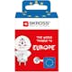 Reseadapter SKROSS Världen till Europa Jordad