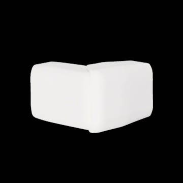 Ytterhörn till Minikanal Hager ATA/ATH Flexibelt Halogenfri Vit RAL 9016