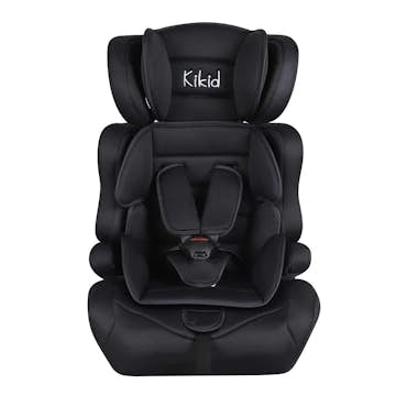Bilbarnstol Kikid Basic 9-36 kg Black Edition