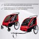 Cykelvagn Trekker för 1-2 Barn Pro