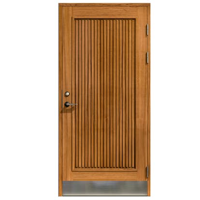 Ytterdörr SnickarPer 1005 Raster Teak