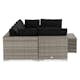 Loungegrupp Comfort Garden Bahamas 6-sits med Utebord m Hylla 5 Utomhus