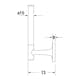 Reservpappershållare Duravit Starck T 009939