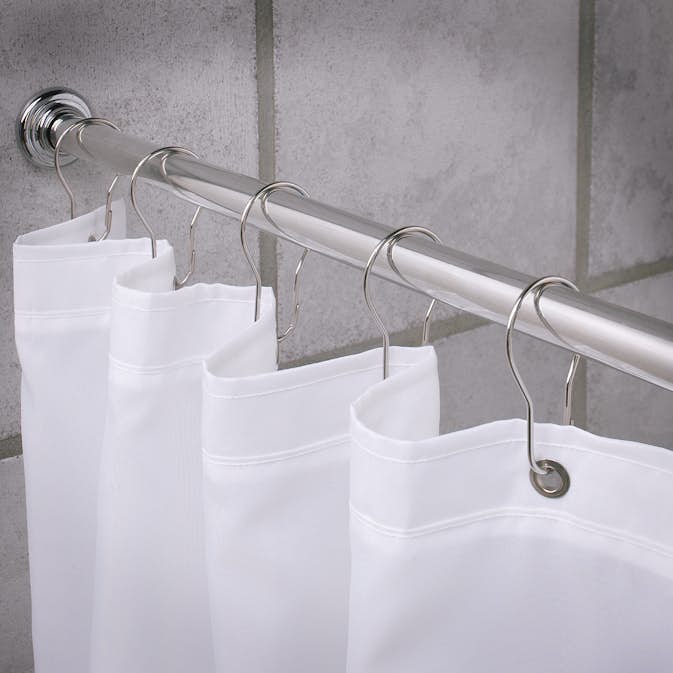 Duschring Debel Metall 12st