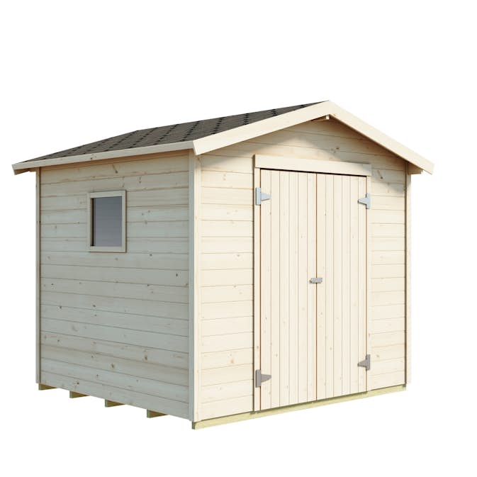 Förråd Luoman Lillevilla 7 med Dubbeldörr 4,94 m2