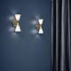 Vägglampa Herstal Harlekin Duo