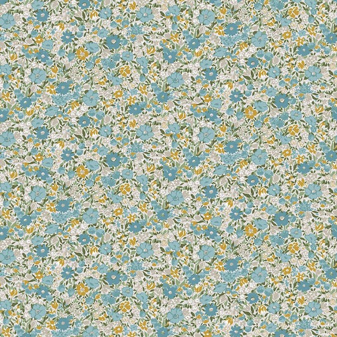Tapet Laura Ashley Loveston Newport Blå 121075