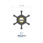 Impellerkit Albin Group Marine Premium 06-01-005
