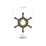 Impellerkit Albin Group Marine Premium 06-01-007