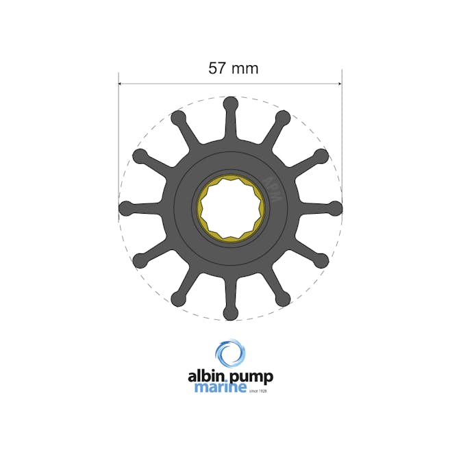 Impellerkit Albin Group Marine Premium 06-01-014