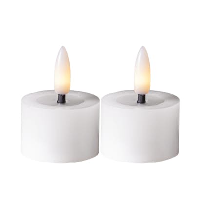 LED-Värmeljus Star Trading Flamme Flow 4x5 cm 2-pack