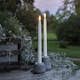 LED-Antikljus Star Trading Flamme Slim 2-pack Outdoor