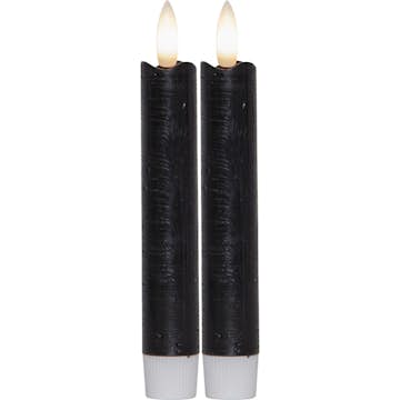 Antikljus Star Trading Flamme 2-pack Svart 150 mm