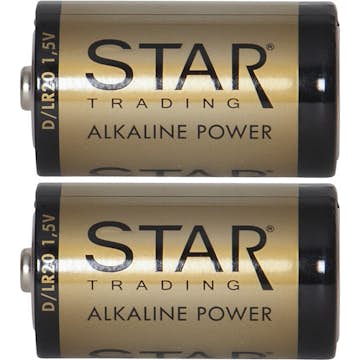 Batteri Star Trading Power Alkaline D 1,5 V
