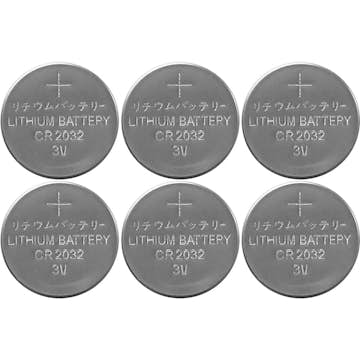 Batteri Star Trading CR2032 3V 6-pack