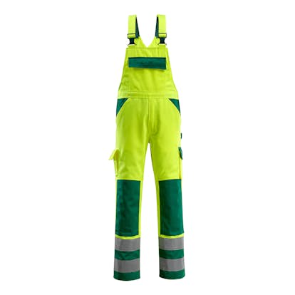 Hängselbyxor med knäfickor Mascot Safe 07169-470