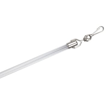 Gardintillbehör Kirsch Dragstav Transparent för Gardinstång och Gardinskena