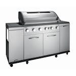 Gasolgrill Landmann Rexon 6.1 PTS cooK Rostfritt Stål 12120