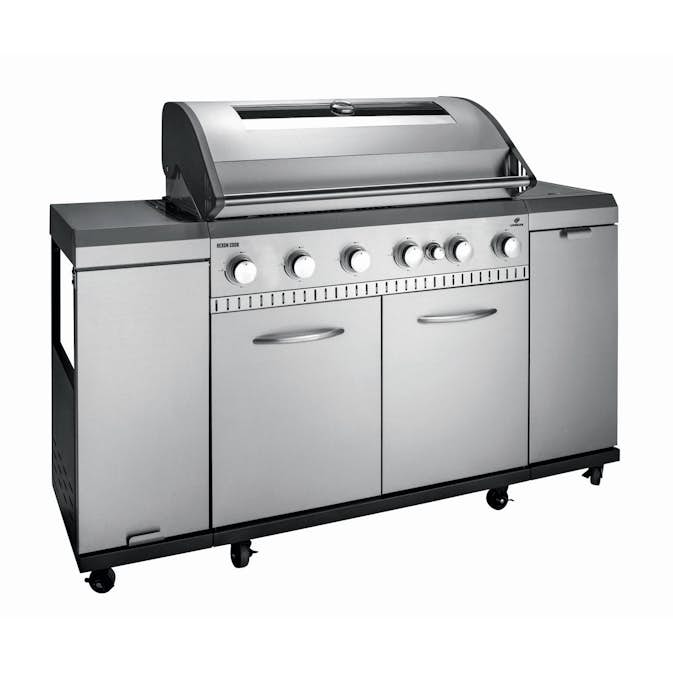 Gasolgrill Landmann Rexon 6.1 PTS cooK Rostfritt Stål 12120
