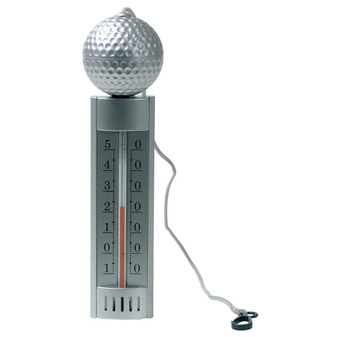 Badtermometer Termometerfabriken Viking Silver 192 mm