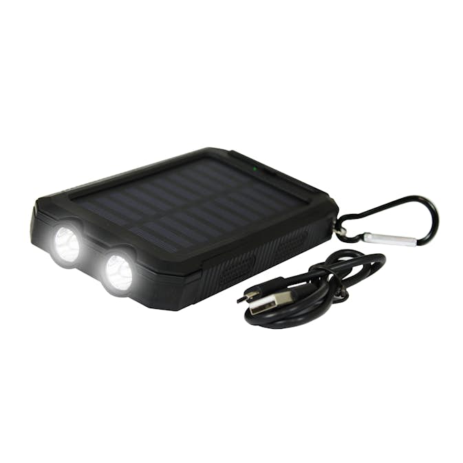 Powerbank Japcell Äventyrsmodell med Solpanel 10000 mAh för Utomhusaktiviteter