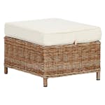 Fotpall Rotting VILA Gotland med Dyna och Aluminiumram