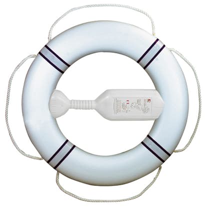 Livboj Fristad Plast FP 380 med Kastlina