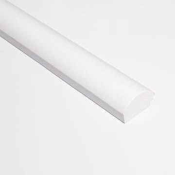 Avslutningslist Lamelio Infinity Luna Vit Avslut 2,5 cm Höger