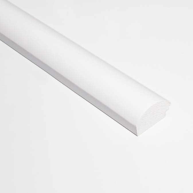 Avslutningslist Lamelio Infinity Luna Vit Avslut 2,5 cm Höger