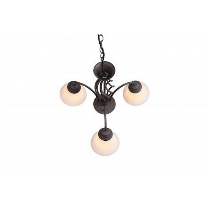 Ljuskrona Trio Rustica Rost 3L