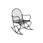 Smidesgungstol Stjernsund 96x89 cm