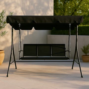 Hammock Venture Home Montreal Utomhus med 3 Sittplatser, Stål/Polyester