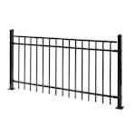 Staket Skotte Garden Populär Svart 180x90 cm