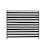 Aluminiumstaket Skotte Garden Rand Svart