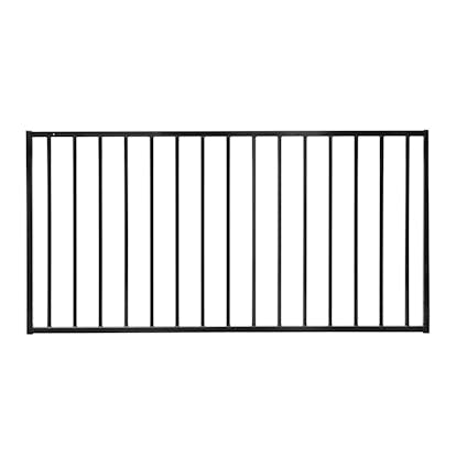 Grind Skotte Garden Dubbel Klassisk 360X90 cm Svart