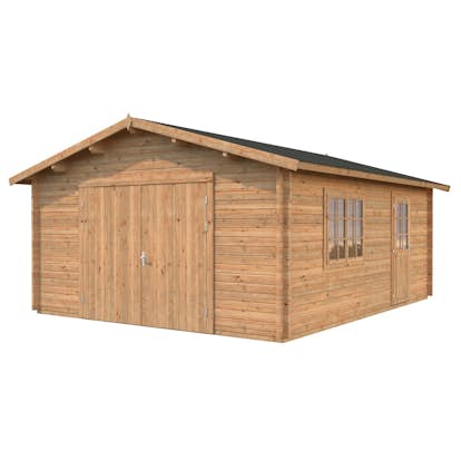 Garage Palmako Roger 23,9 m2 med Dörr
