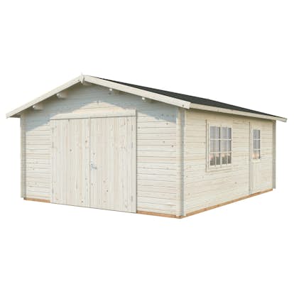 Garage Palmako Roger 23,9 m2 med Dörr