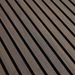 Akustikpanel Lundbergs Kastanj 2780x615x20 12 Ribbor