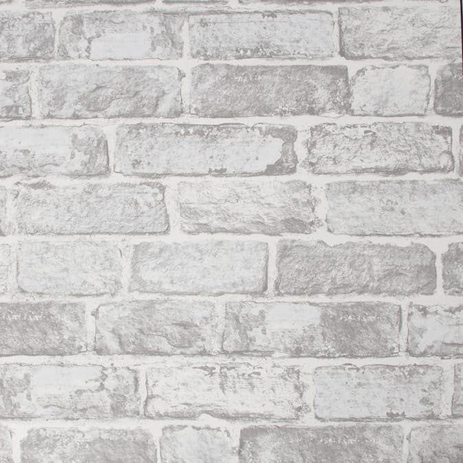 Tapet Fresco Vit Sten Wall