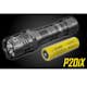 Ficklampa Nitecore P20iX + 5000 mAh NL2150HPi Uppladdningsbart Batteri
