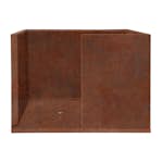 Kruka Skotte Garden Modulär Corten Hörn