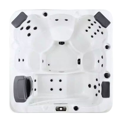 Spabad Svenska Bad Branäs 34 Jets med Lock och Spatrappa