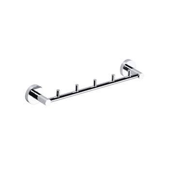 Handduksstång Bemeta Omega 5 Krokar Krom