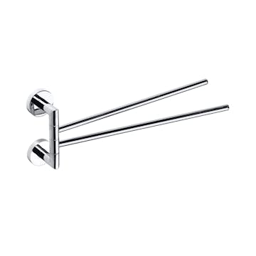 Handduksstång Bemeta Omega Svängbar Dubbel Krom