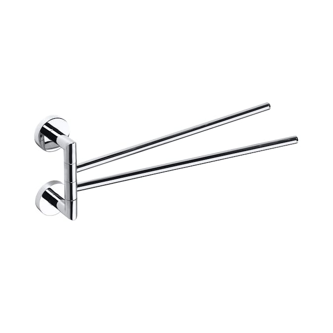 Handduksstång Bemeta Omega Svängbar Dubbel Krom