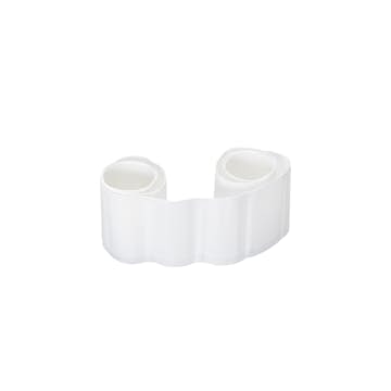 Gardintillbehör Kirsch Veckband För Sömnad 3,1m Vit